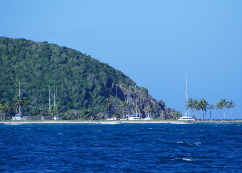 01. Mayreau, Salt whistle bay, vu de l'est