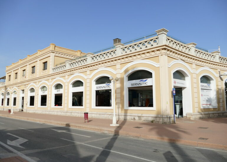 02. Alicante, Sernautic, notre vendeur (broker) n'est pas mal installé