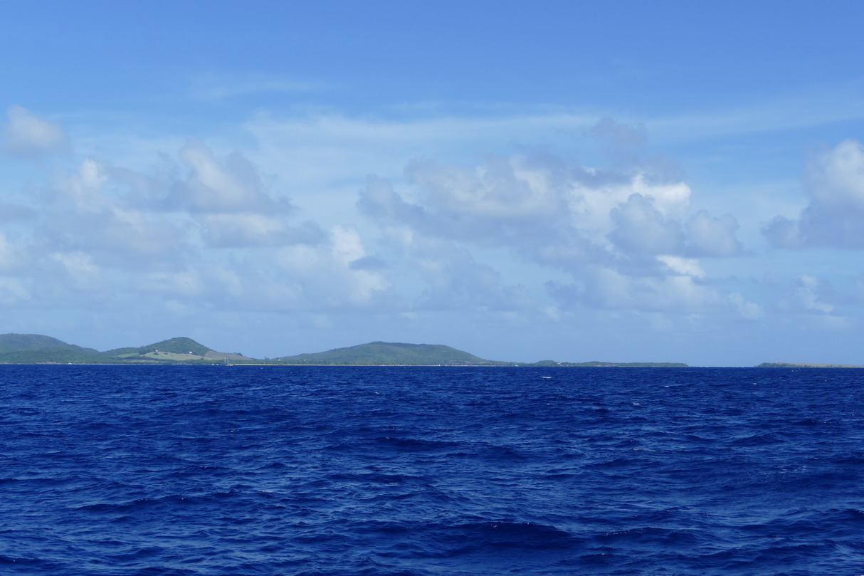 02. La Martinique, pointe SE avec l'îlet Cabrits