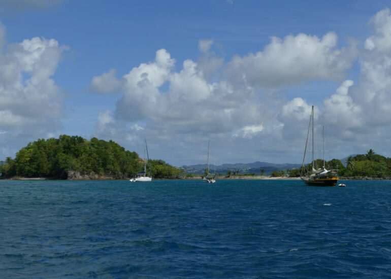 02. Le mouillage de l'anse Mitan