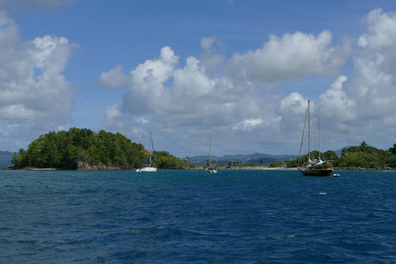 02. Le mouillage de l'anse Mitan