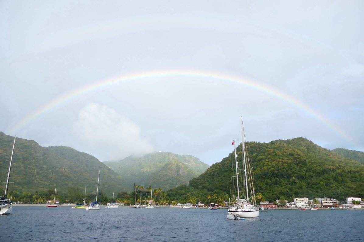 03. La Grande anse d’Arlet, arc-en-ciel après les grains