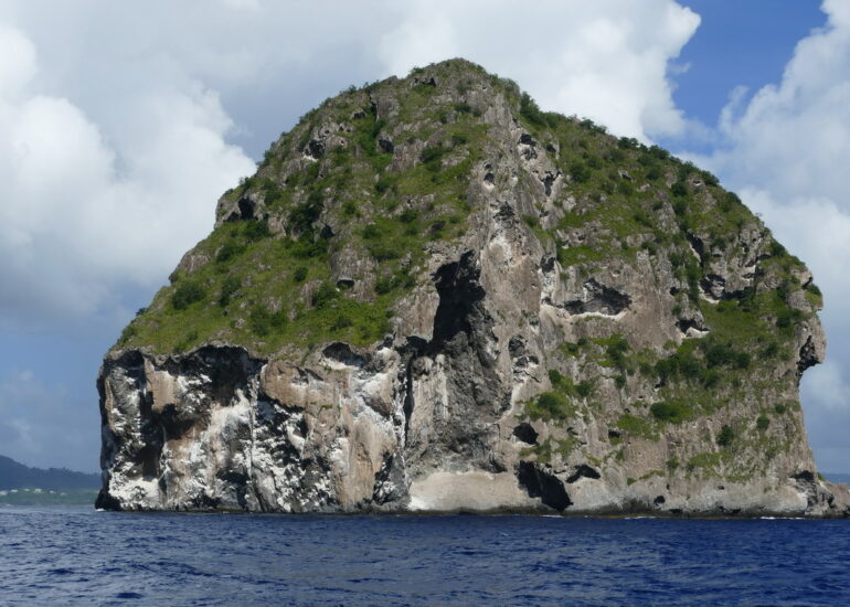 03. La Martinique, le muffle du rocher du Diamant