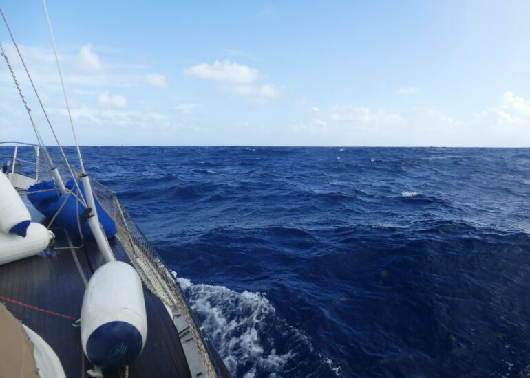 03. Le bateau monte à la lame... et les pare-battages se baladent