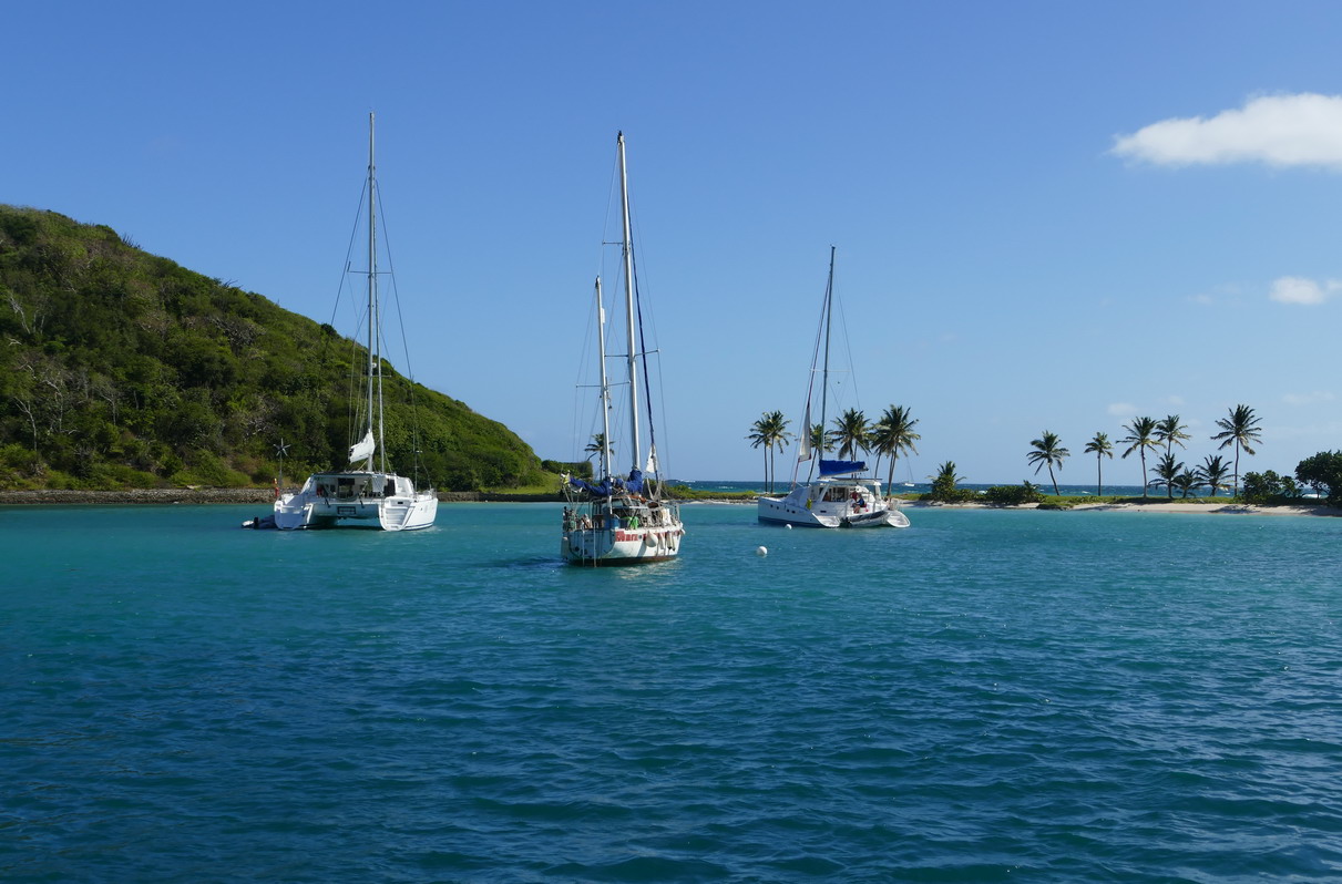 03. Le mouillage de Salt whistle bay