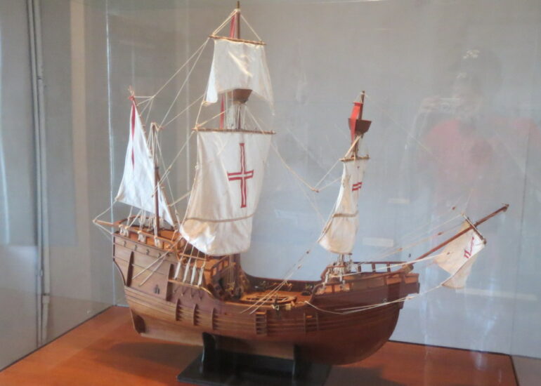 03. SdB, musée de la marine, le premier vaisseau à aborder ce rivage en l'an 1500