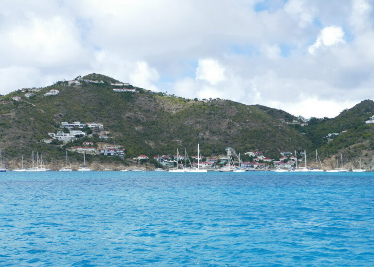 03. St Barth, le mouillage de l'anse de Corossol