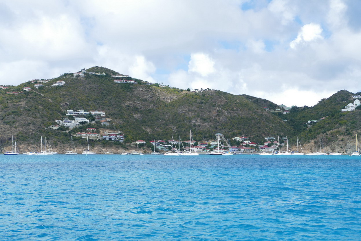 03. St Barth, le mouillage de l'anse de Corossol