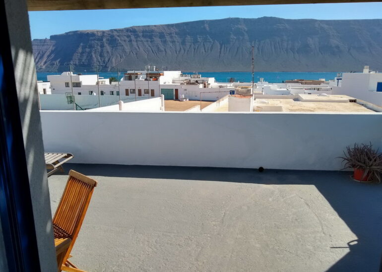 04. La Graciosa - vue de notre vivienda