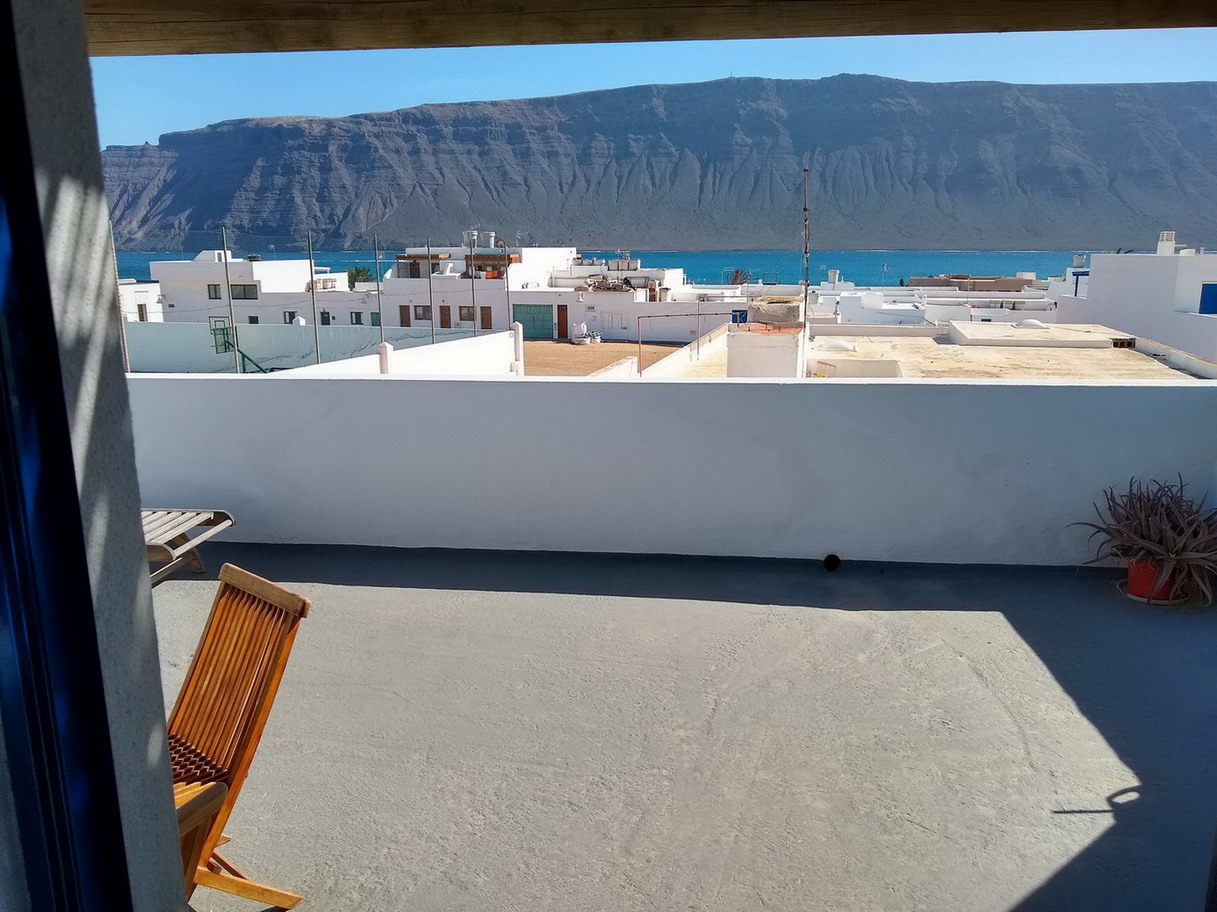 04. La Graciosa - vue de notre vivienda