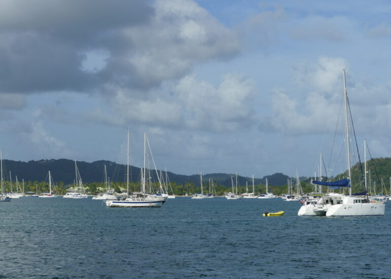 04. La Martinique, le mouillage de St Anne