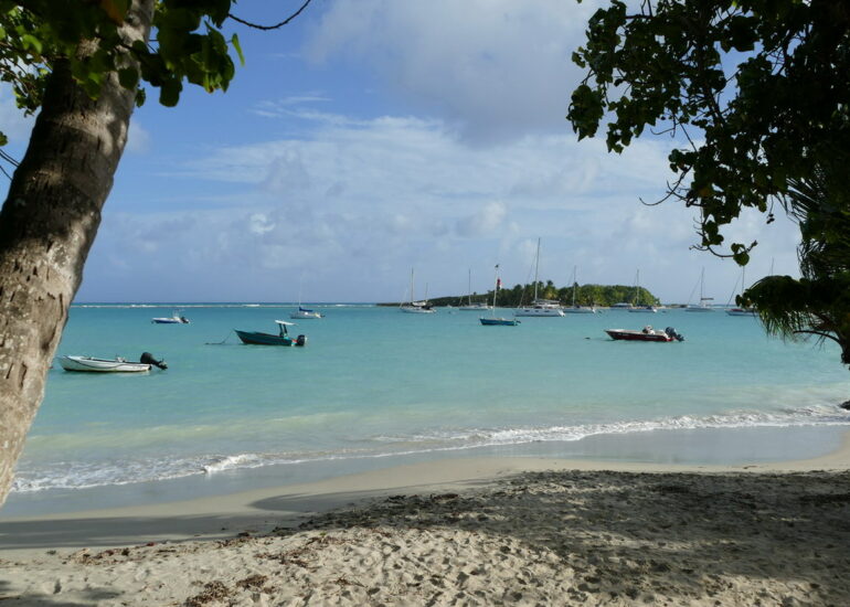 04. Le Gosier, le mouillage vu de la plage
