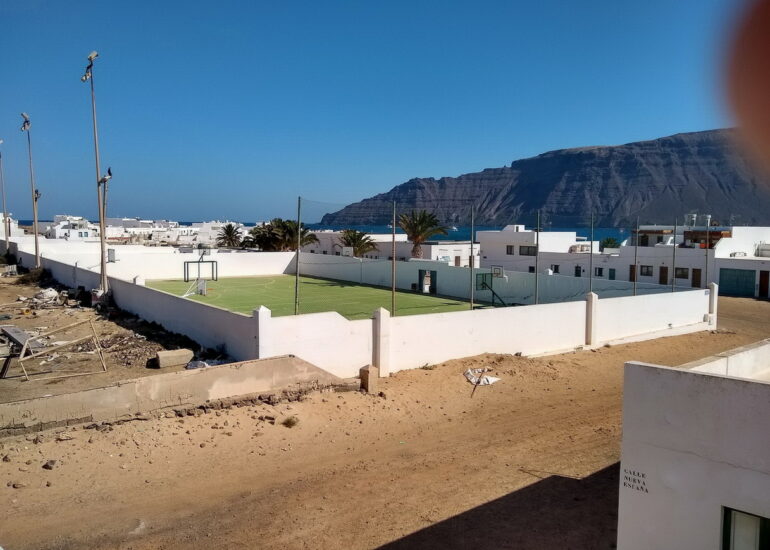 05. La Graciosa - vue de notre vivienda