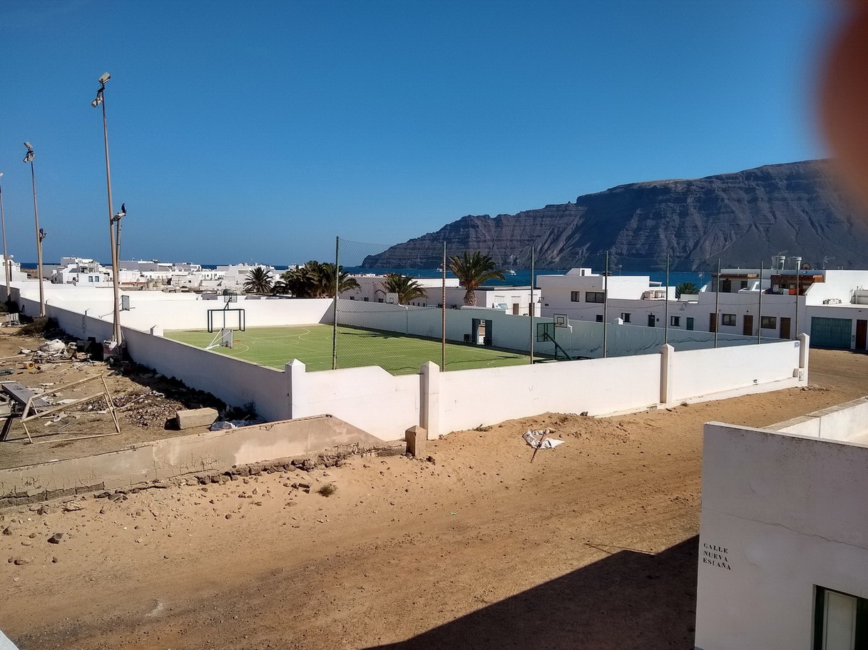 05. La Graciosa - vue de notre vivienda