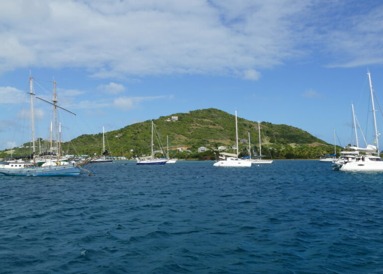 05. Le mouillage de Clifton harbour