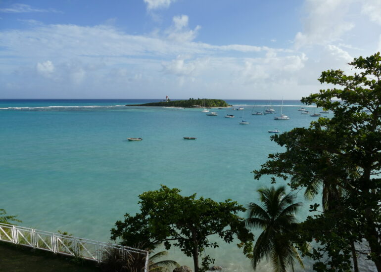 06. Le Gosier ; l'îlet et la zone de mouillage