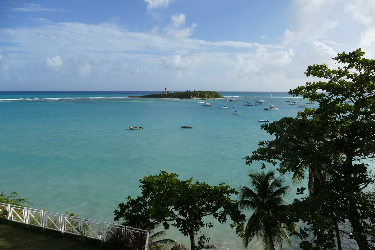 06. Le Gosier ; l'îlet et la zone de mouillage