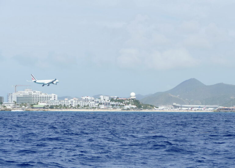 06. Sint Maarten, l'aéroport international Princess Juliana