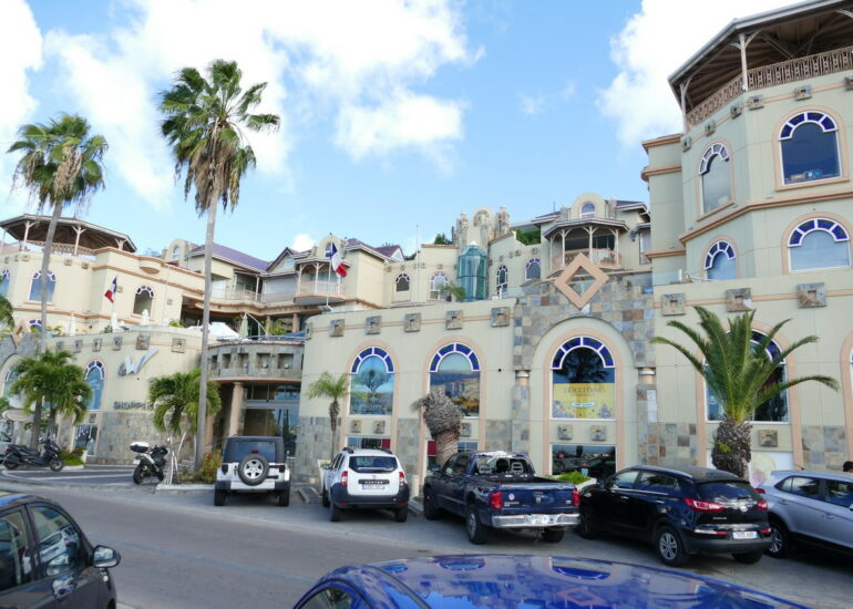 06. St Martin, Marigot, le shopping center