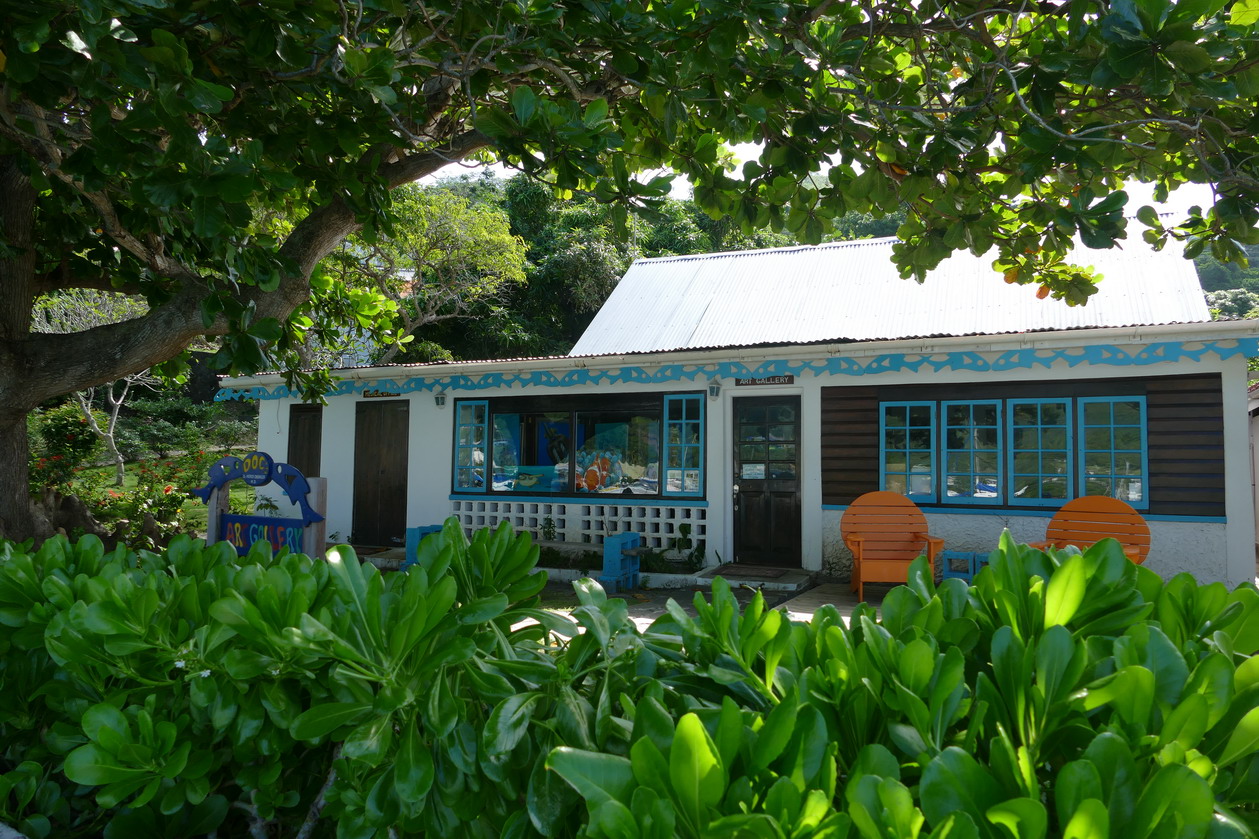 07. Bequia, tout à la fois cabinet médical, galerie d'art, cuisine française