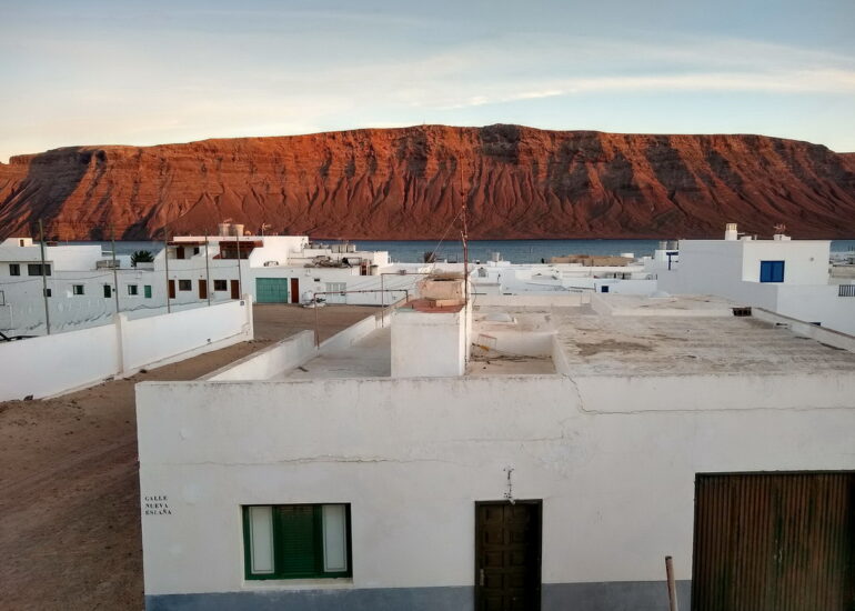 07. La Graciosa - vue de notre vivienda