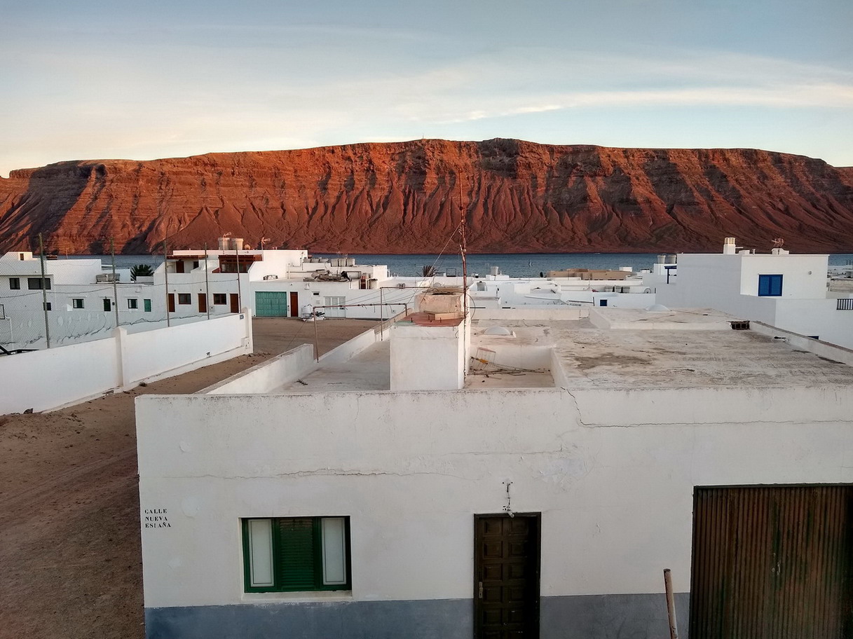 07. La Graciosa - vue de notre vivienda