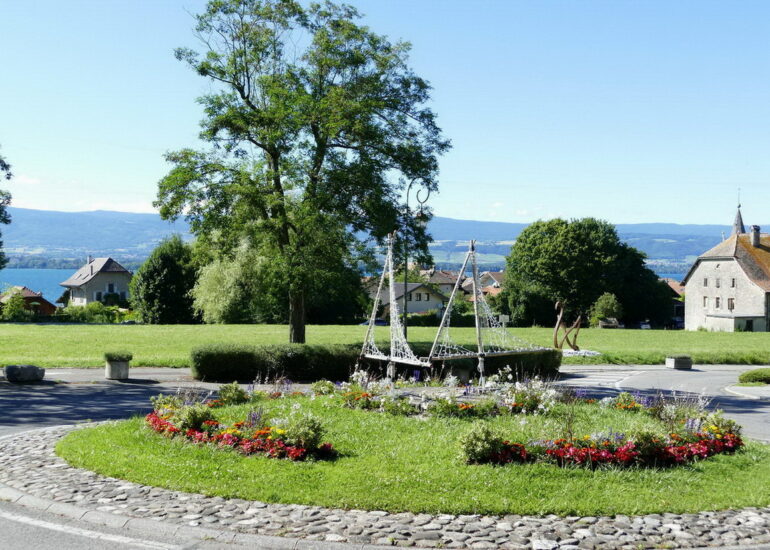07. Lac Léman - Nernier, petit village pittoresque où a séjourné Lamartine