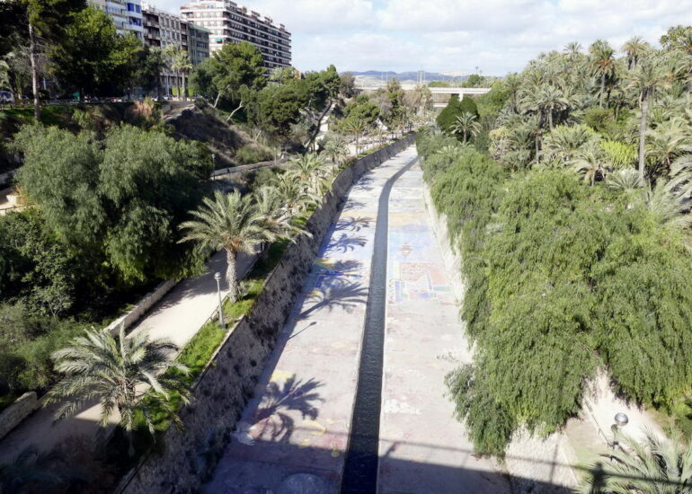 08. Elche - le parc municipal et le rio