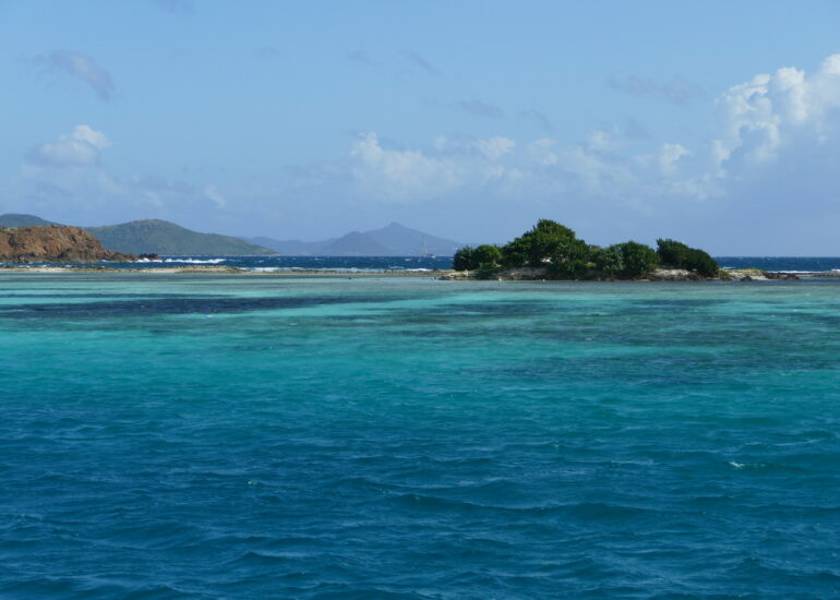 08. La ceinture de corail avec vue sur les îles de Mayreau et de Canouan