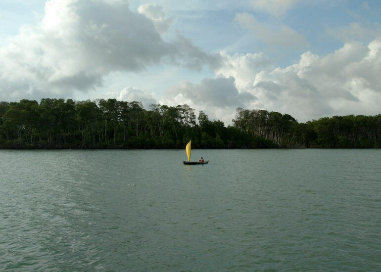 08. Lençóis, barque de pêche à voile