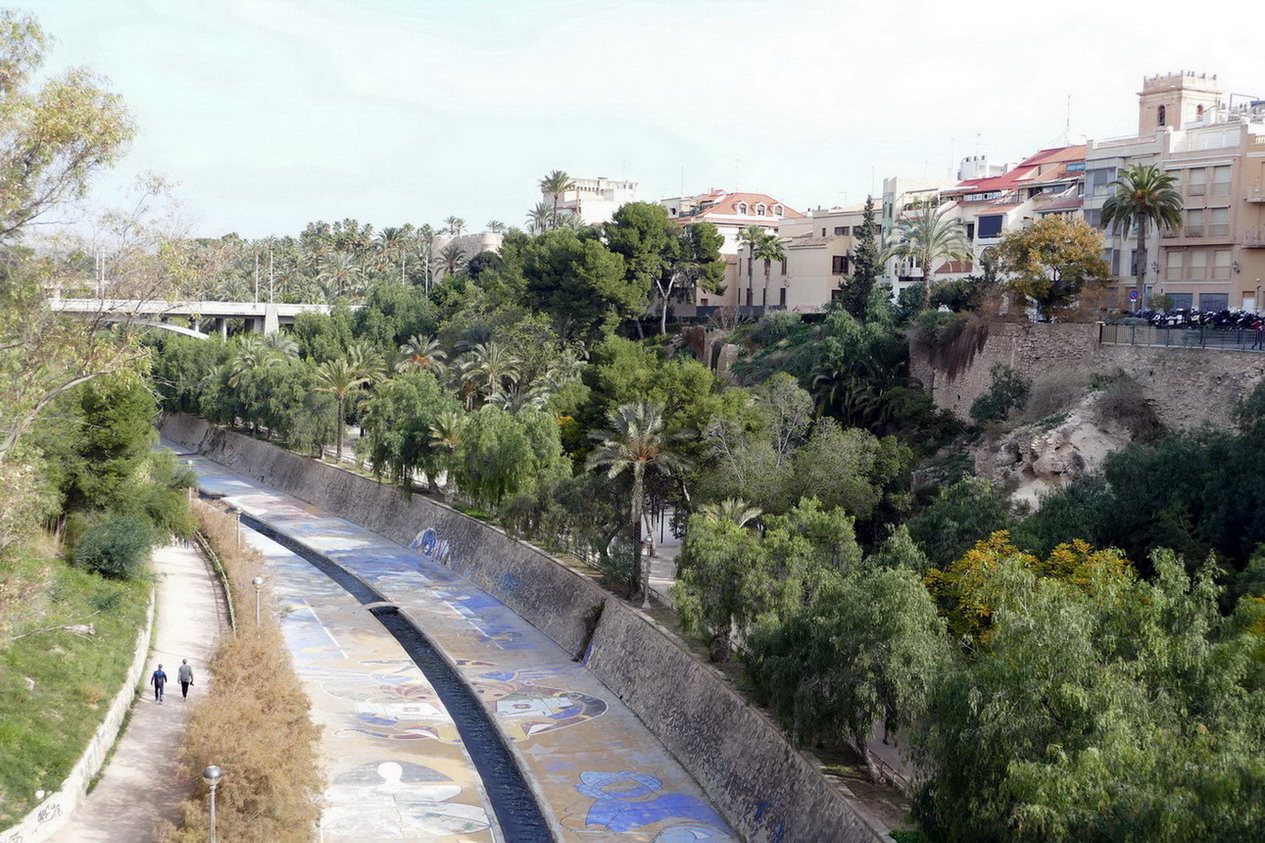 09. Elche - le parc municipal et le rio