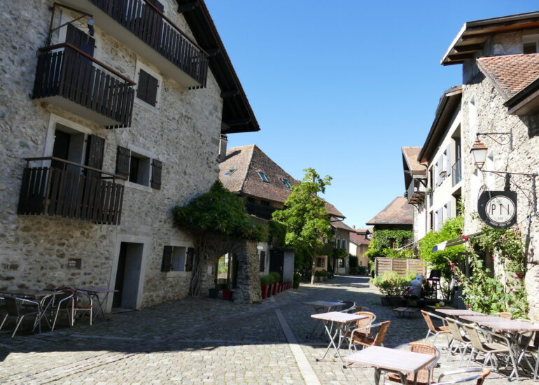 09. Lac Léman - Nernier, petit village pittoresque où a séjourné Lamartine