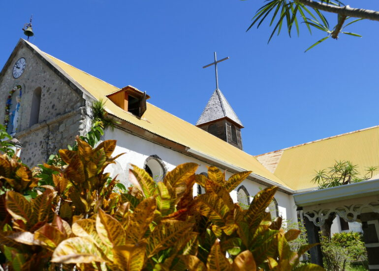 09. L'archipel des Saintes et l'église du Bourg sur Terre-de-haut