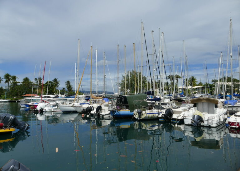 10. La marina de la Pointe du Bout