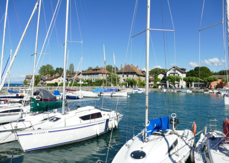 10. Lac Léman - Nernier, petit village pittoresque où a séjourné Lamartine