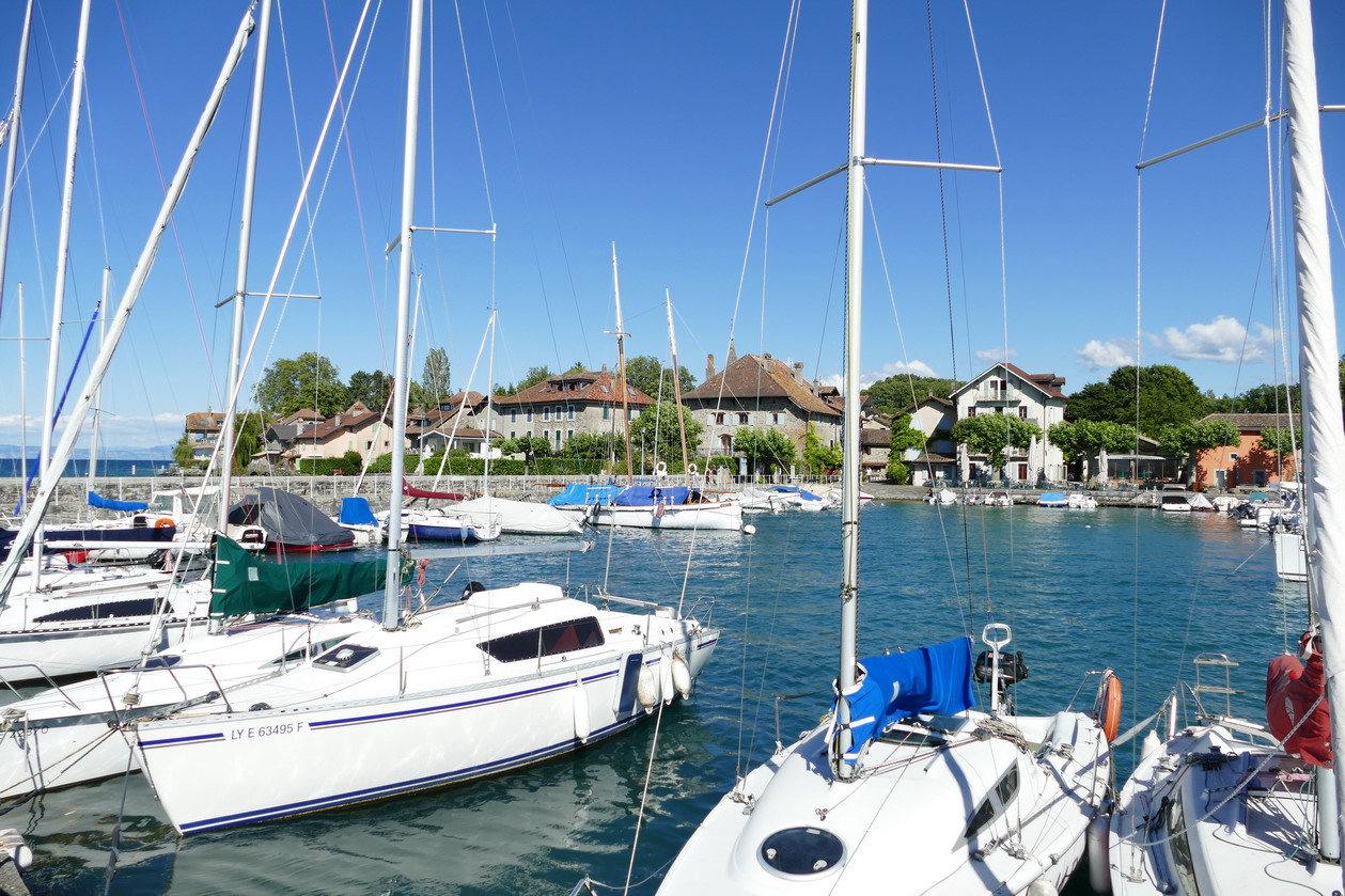 10. Lac Léman - Nernier, petit village pittoresque où a séjourné Lamartine