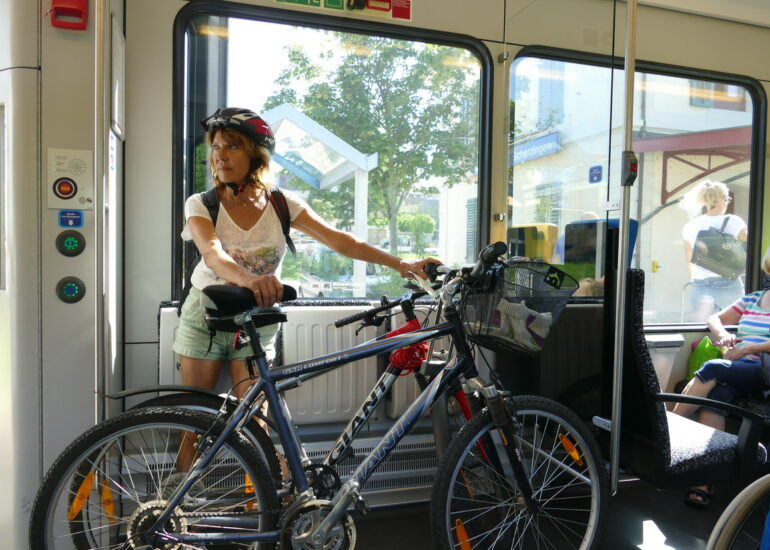 10. Le lac de Constance - rive sud... ou le train, quand on a crevé !