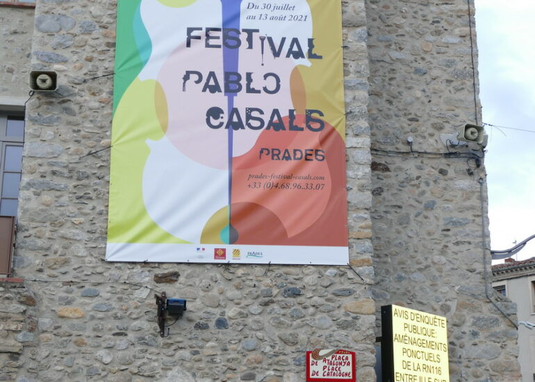 10. Prades, l'affiche du festival Pau Casals