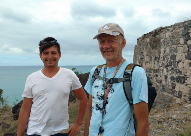 10. St Martin, Marigot, sur la colline du Fort Louis