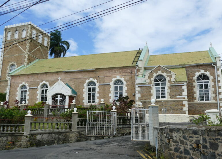11. Castries, l'église anglicane de la Sainte Trinité