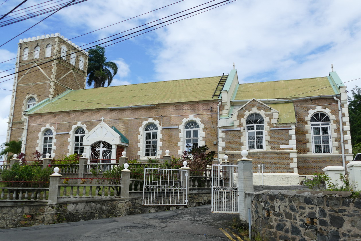 11. Castries, l'église anglicane de la Sainte Trinité