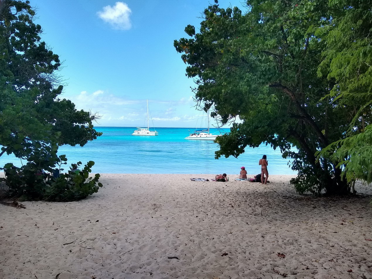 11. Marie-Galante, la plage de l'anse Canot