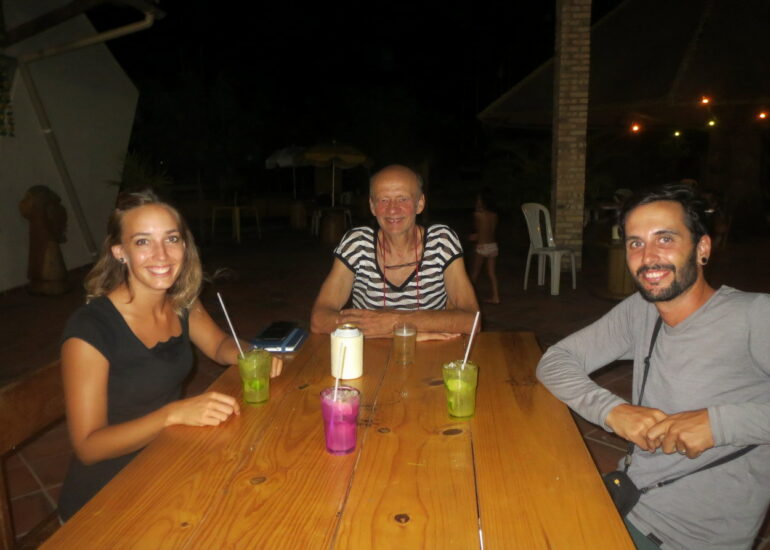 11. Soirée d'adieu après près de 5 mois de co-navigation