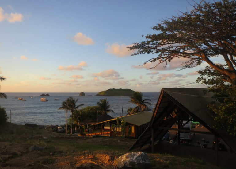 11. Zone de mouillage le soir