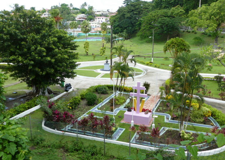 12. Castries, King George V gardens