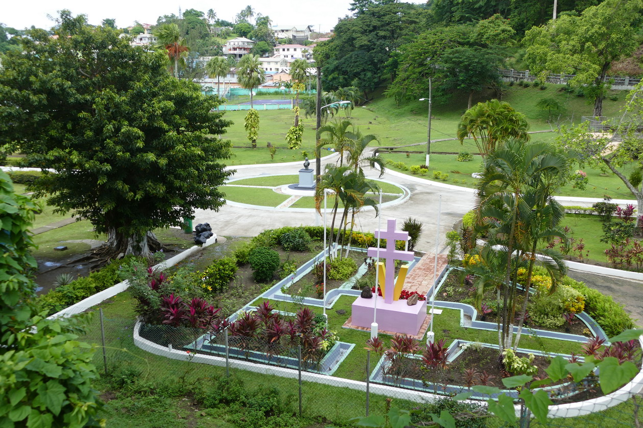 12. Castries, King George V gardens