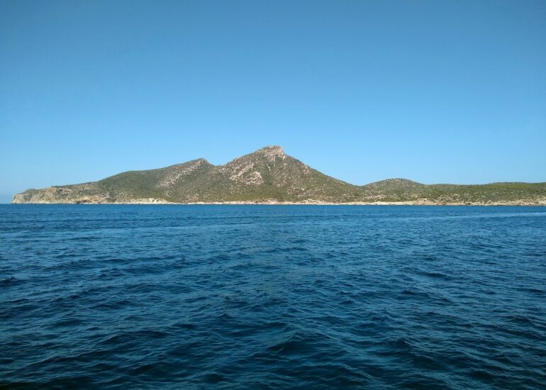 12. L'île Dragonera au SW de Majorque