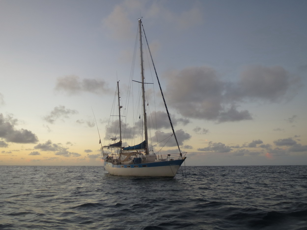 12. Mindelo par 20 m de fond, un peu seul