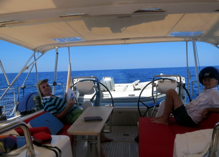 12. Traversée vers Ibiza on ne peut plus calme