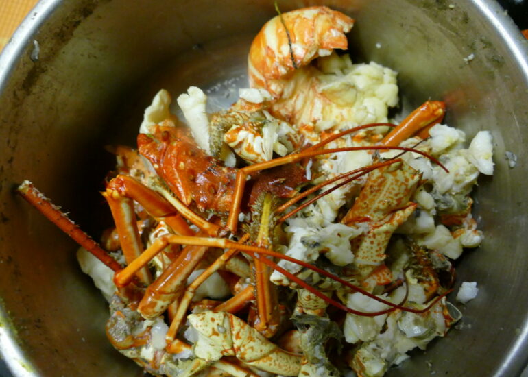 13. Après cuisson et épluchage
